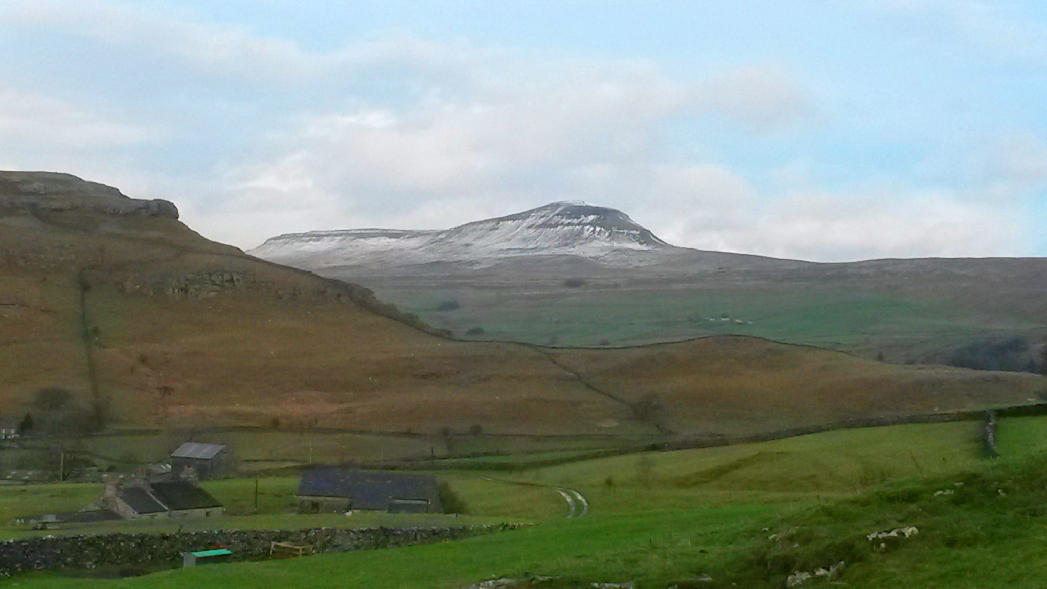 The iconic hill Ingleborough, in the Yorkshire Dales. Photo: Tony Brocklebank