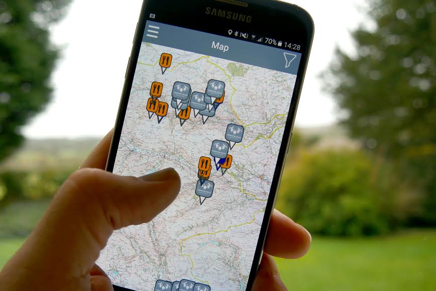 Exploring the mines of the Yorkshire Dales with the new app. Photo: courtesy of Yorkshire Dales National Park Authority
