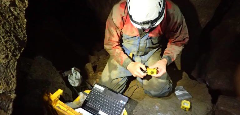 Students get the chance to meet in-cave monitoring experts